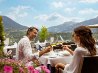 Bio- & Wellnesshotel PAZEIDER**** - Pazeider Merano Resort Pranzo Terrazza 442